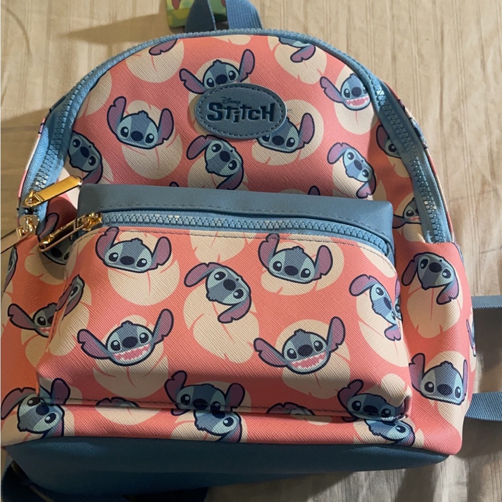Disney Stitch Bioworld Backpack, Brand New